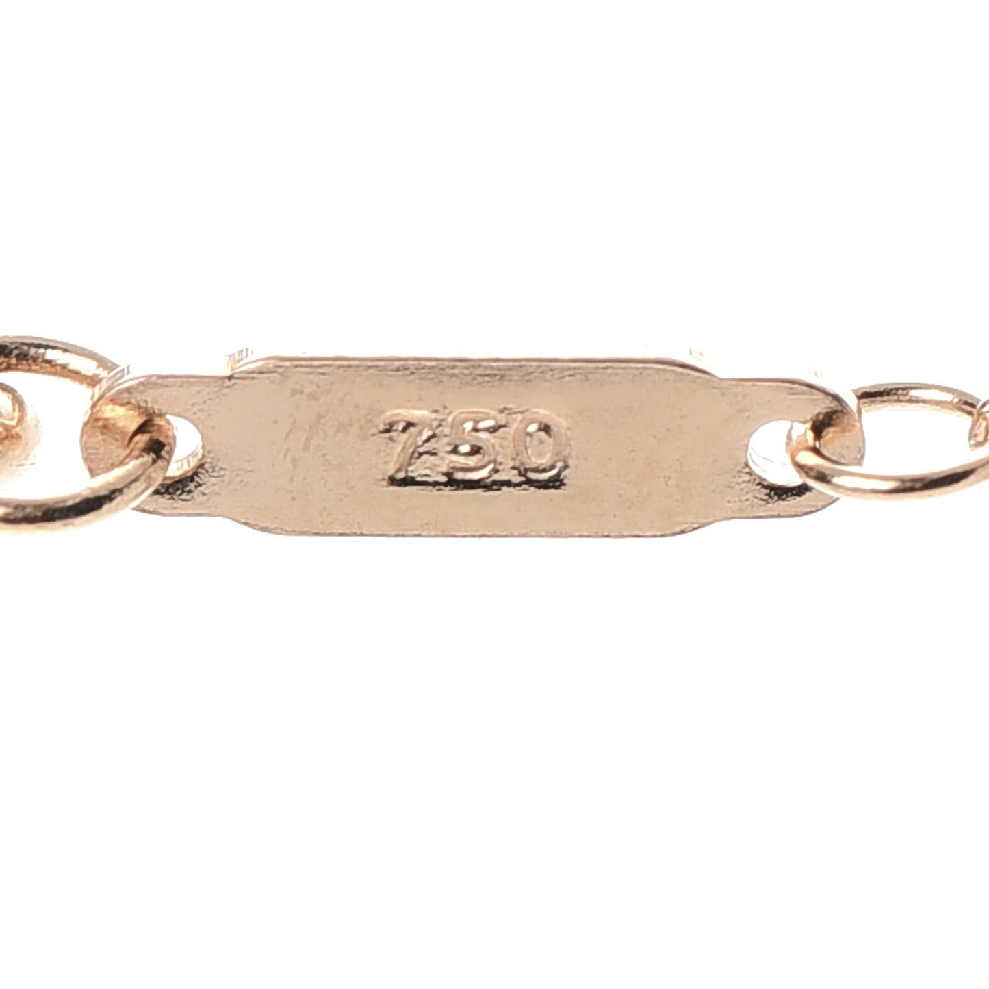 18K Rose Gold Diamond Heart Lock Pendant Necklace