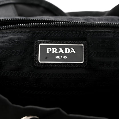 Prada Tessuto Nylon Saffiano Vela Quilted Backpack Black 6 of 19