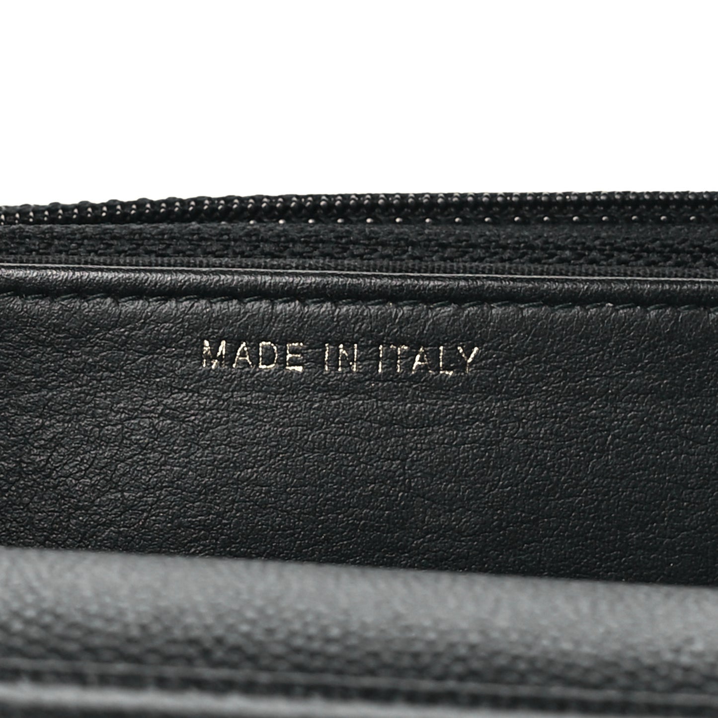 Caviar Quilted Boy Wallet On Chain WOC Black