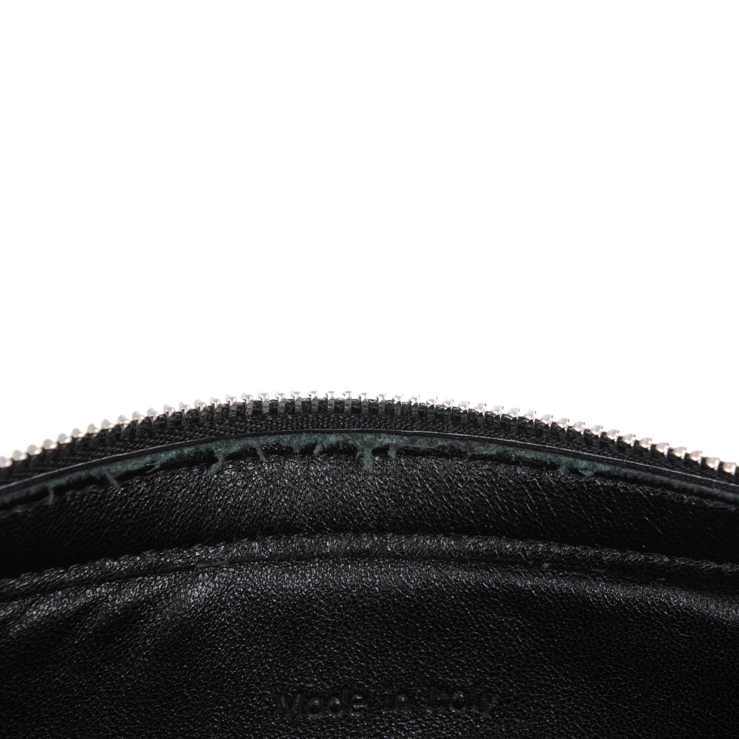 Celine Python Nappa Calfskin Dragonne Pouch Clutch Natural Black 8 of 8