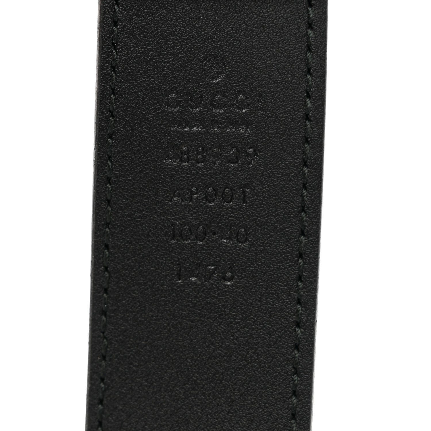 Gucci Calfskin Horsebit Belt Black 3 of 5