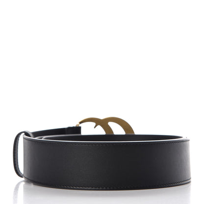 Gucci Calfskin Double G 40mm Belt 90 36 Black 3 of 10