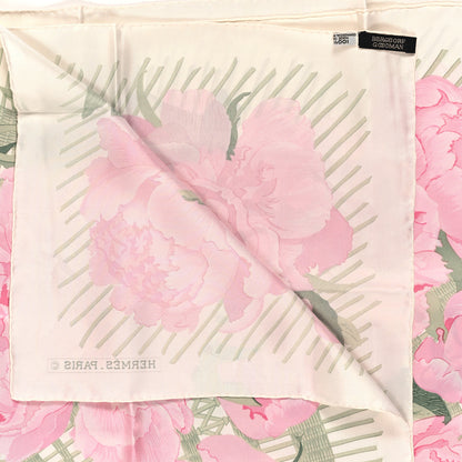 Hermes Silk Les Pivoines Scarf 90 3 of 3