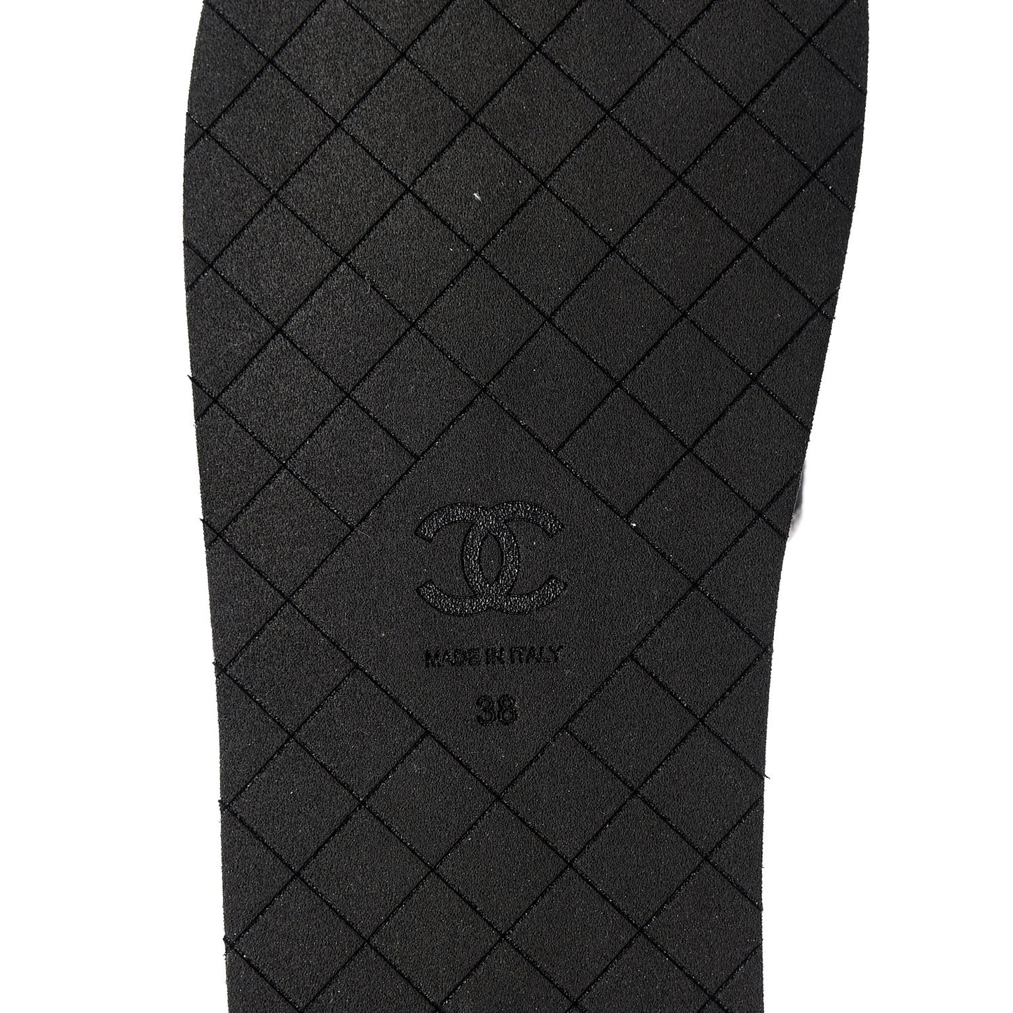 Lambskin Jersey Coco Sandals 38 Black