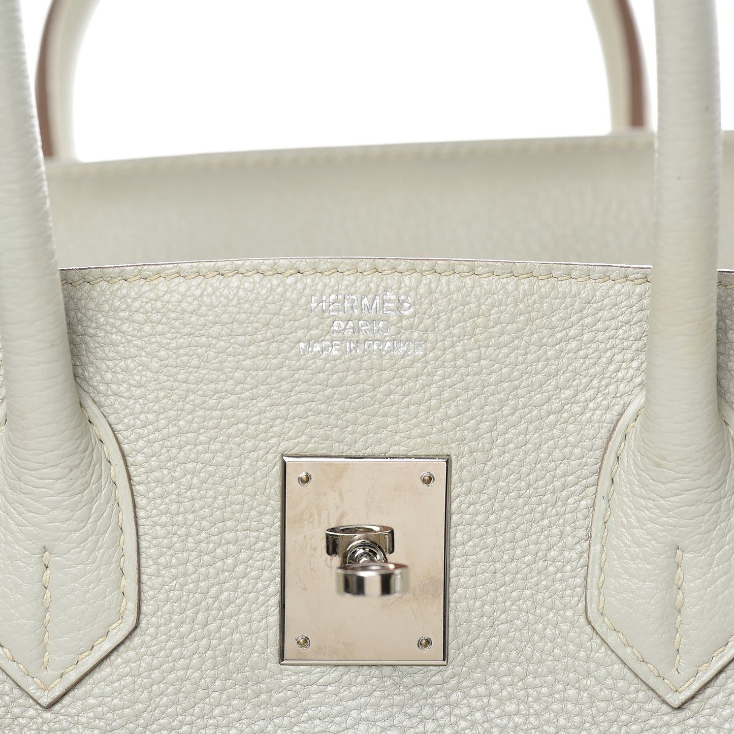 Togo Birkin 35 Gris Perle