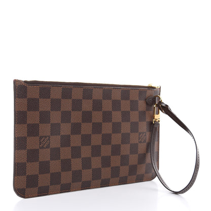 Louis Vuitton Damier Ebene Neverfull MM GM Pochette 3 of 7