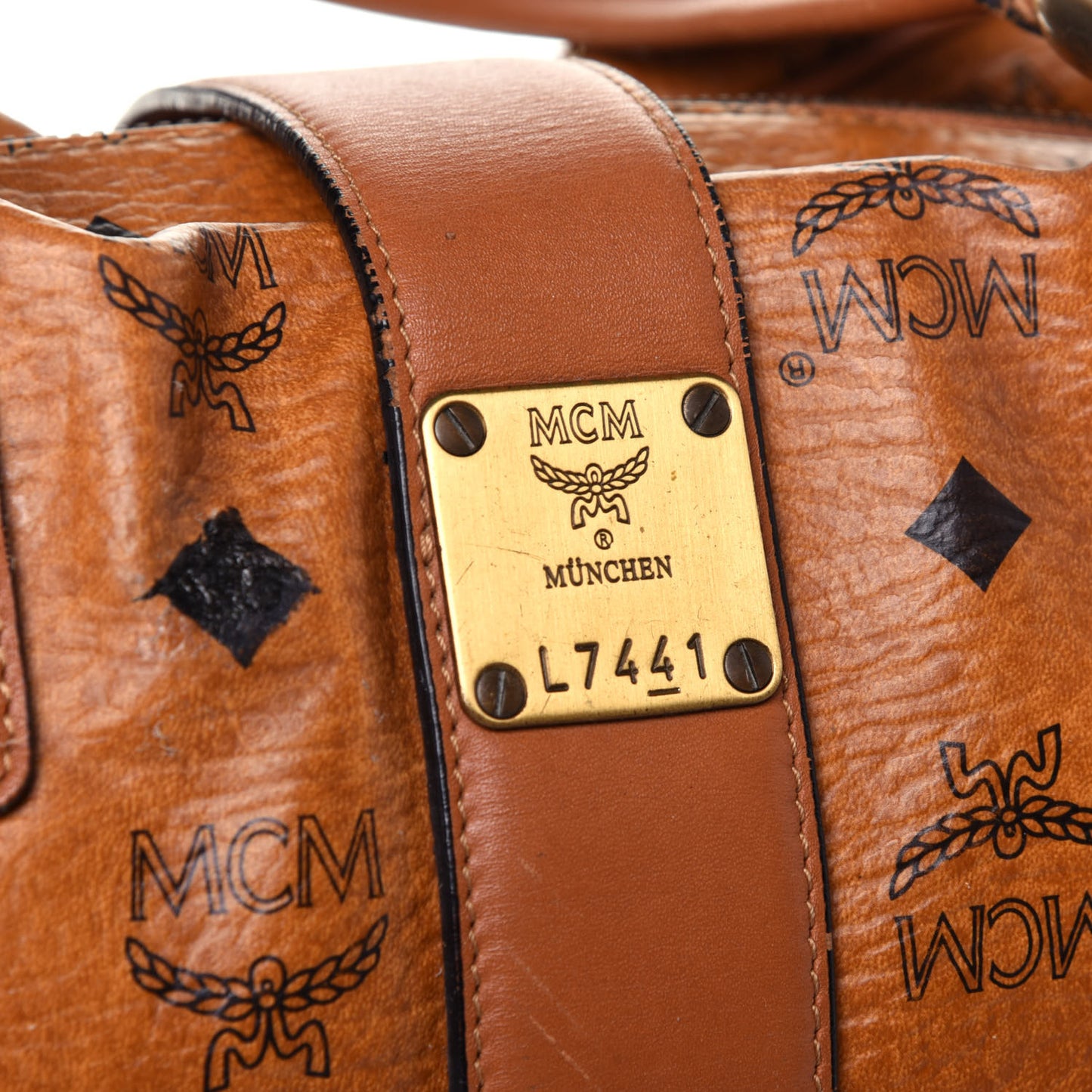 Visetos Satchel Cognac