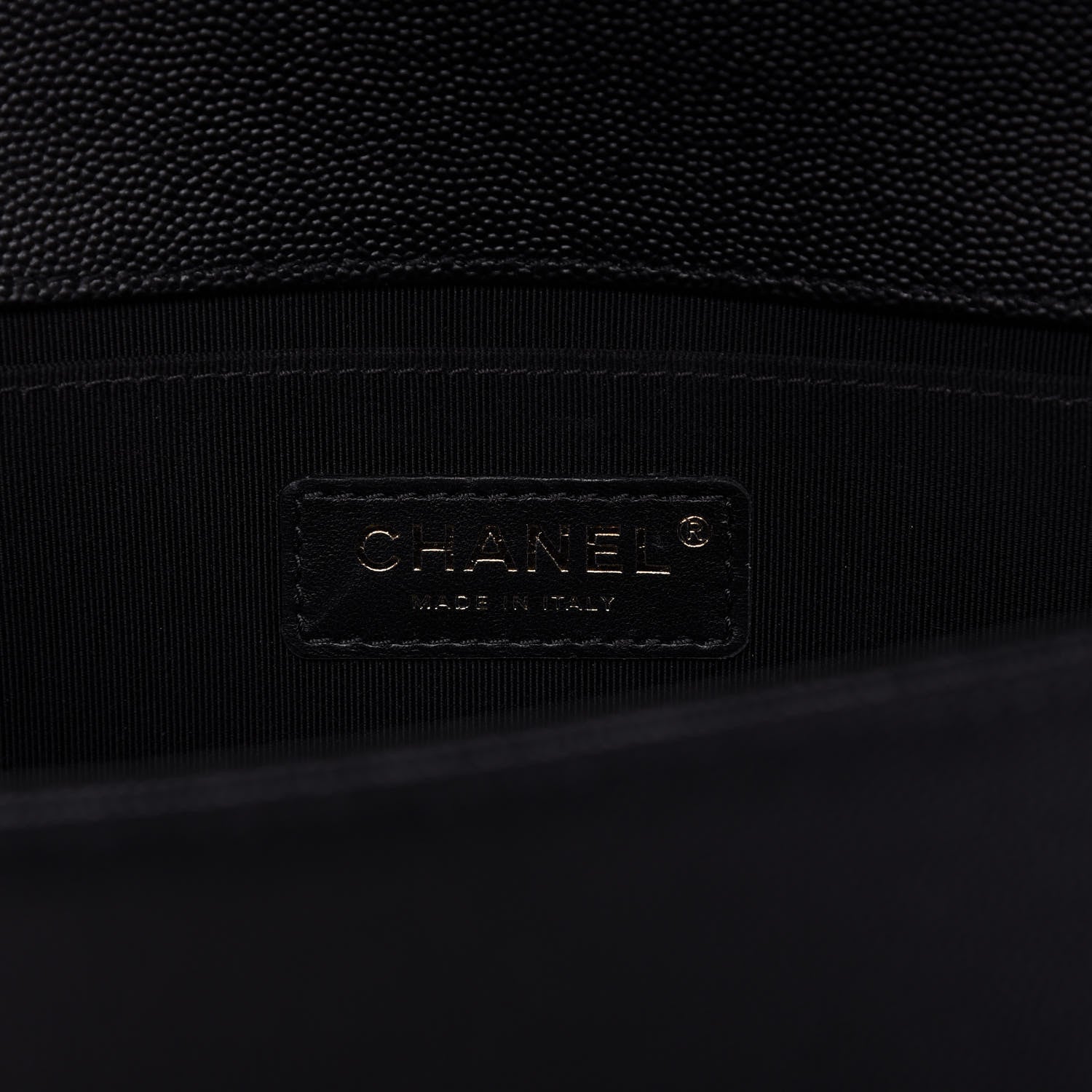 Chanel Caviar Quilted Medium Boy Flap Black 8 of 11