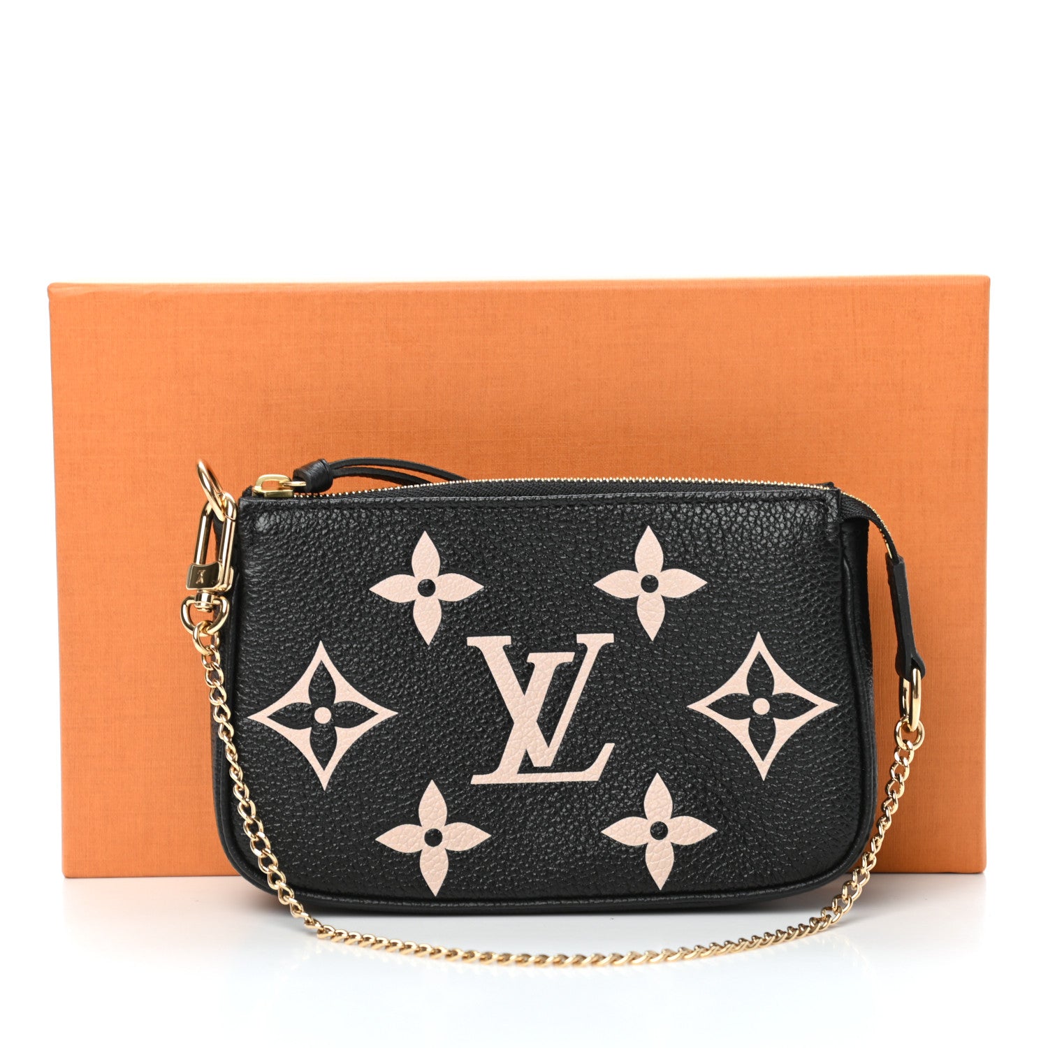 Louis Vuitton Empreinte Monogram Giant Mini Pochette Accessories Black 7 of 7