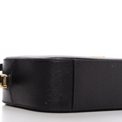 Saint Laurent Grain De Poudre Small Classic Monogram Camera Bag Black 6 of 9