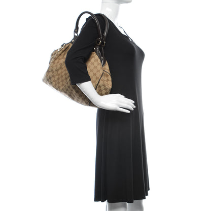 Gucci Monogram Medium Sukey Tote Dark Brown 2 of 13