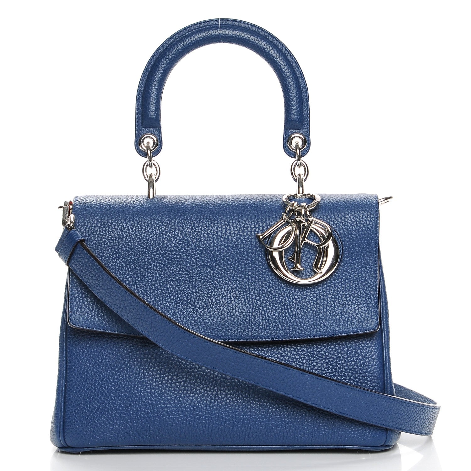 Christian Dior Bullcalf Small Be Dior Flap Mineral Blue 1 of 9