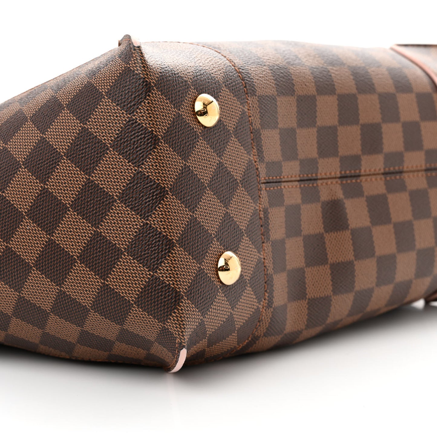 Damier Ebene Caissa Hobo Rose Ballerine