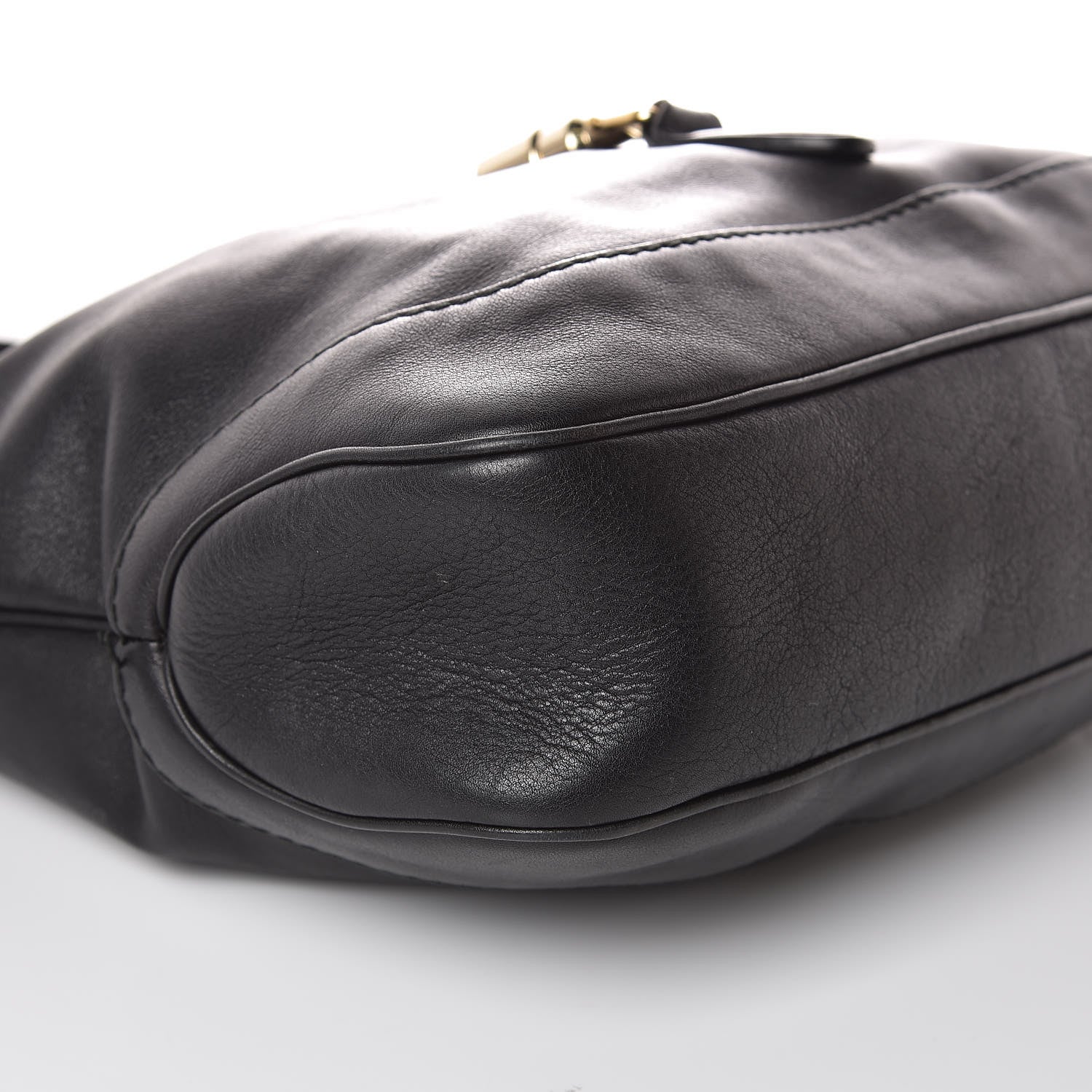 Gucci Calfskin Medium New Jackie Shoulder Bag Black 18 of 19