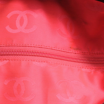 Chanel Calfskin Quilted Large Cambon Tote Black White 8 of 8