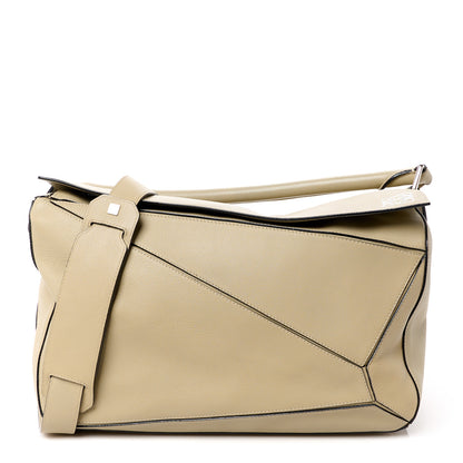 Loewe Calfskin Large Puzzle Bag Piedra 1 of 13