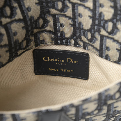 Christian Dior Oblique Saddle Belt Bag Blue 6 of 11