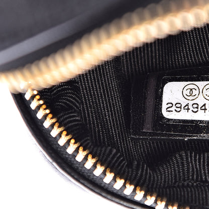 Chanel Lambskin Quilted Waist Bag Black 7 of 11