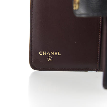 Chanel Caviar Quilted Zipped Pocket Wallet Black 6 of 7