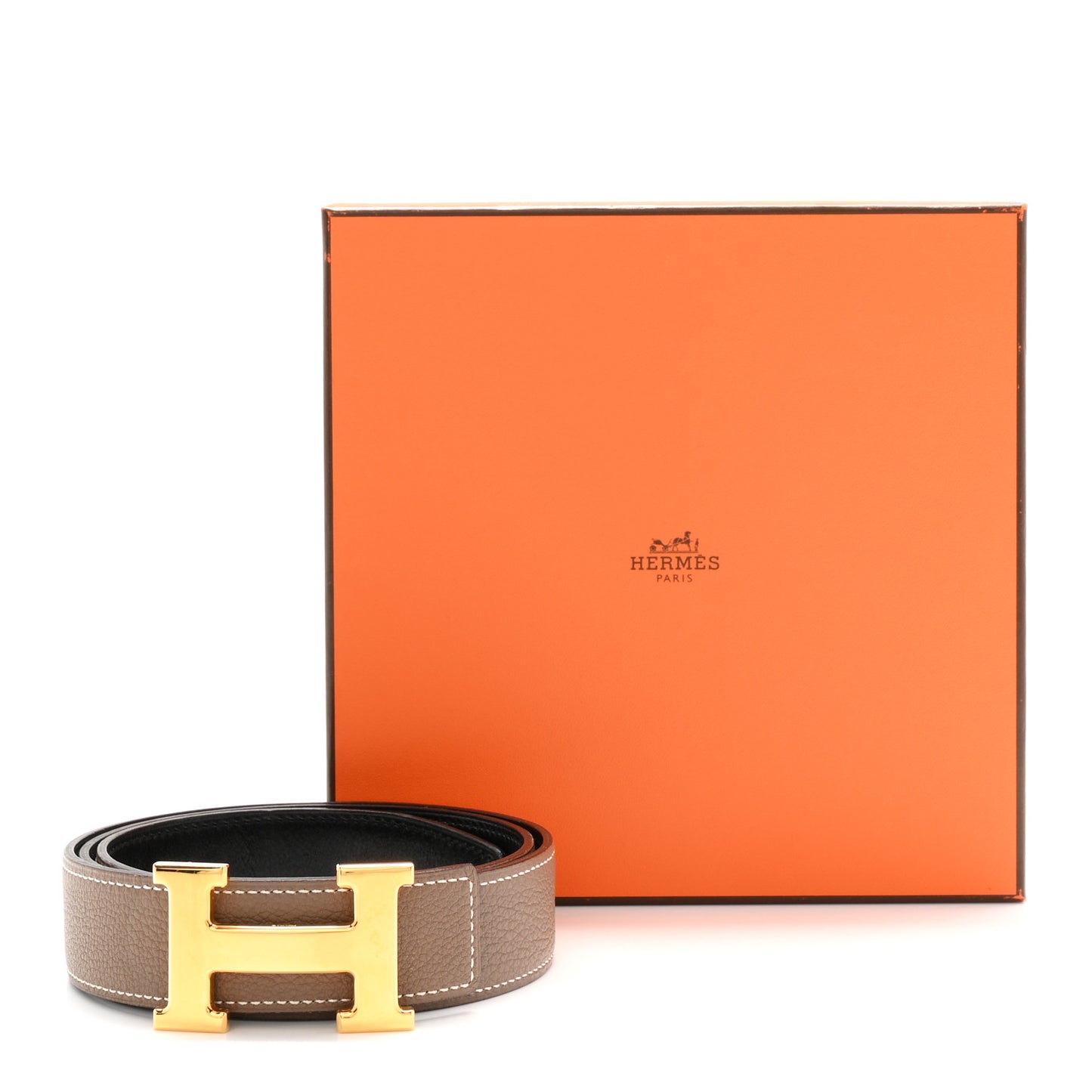 Box Togo 32mm H Belt 85 34 Black Etoupe