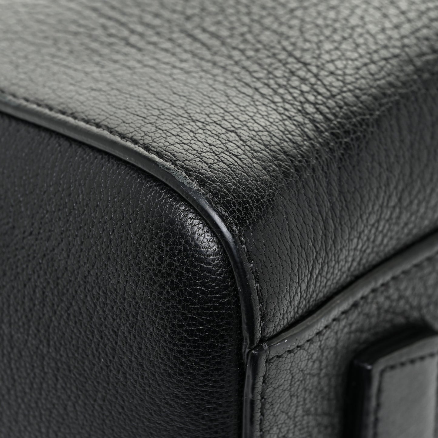 Sugar Goatskin Small Antigona Black