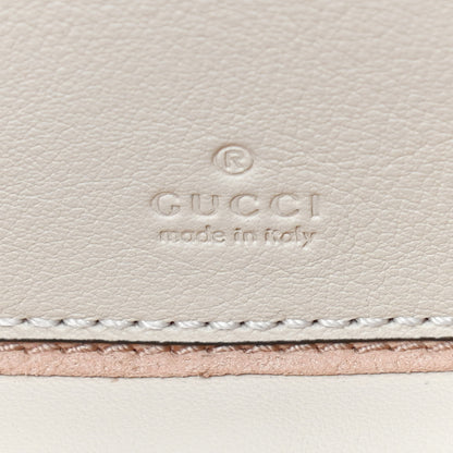 Gucci Vitello Eclipse Mini Interlocking G Shoulder Bag Mystic White Hibiscus Red 5 of 8