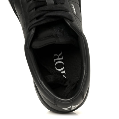 Christian Dior Smooth Calfskin Suede Mens B101 Low Top Sneakers 42.5 Black 7 of 11