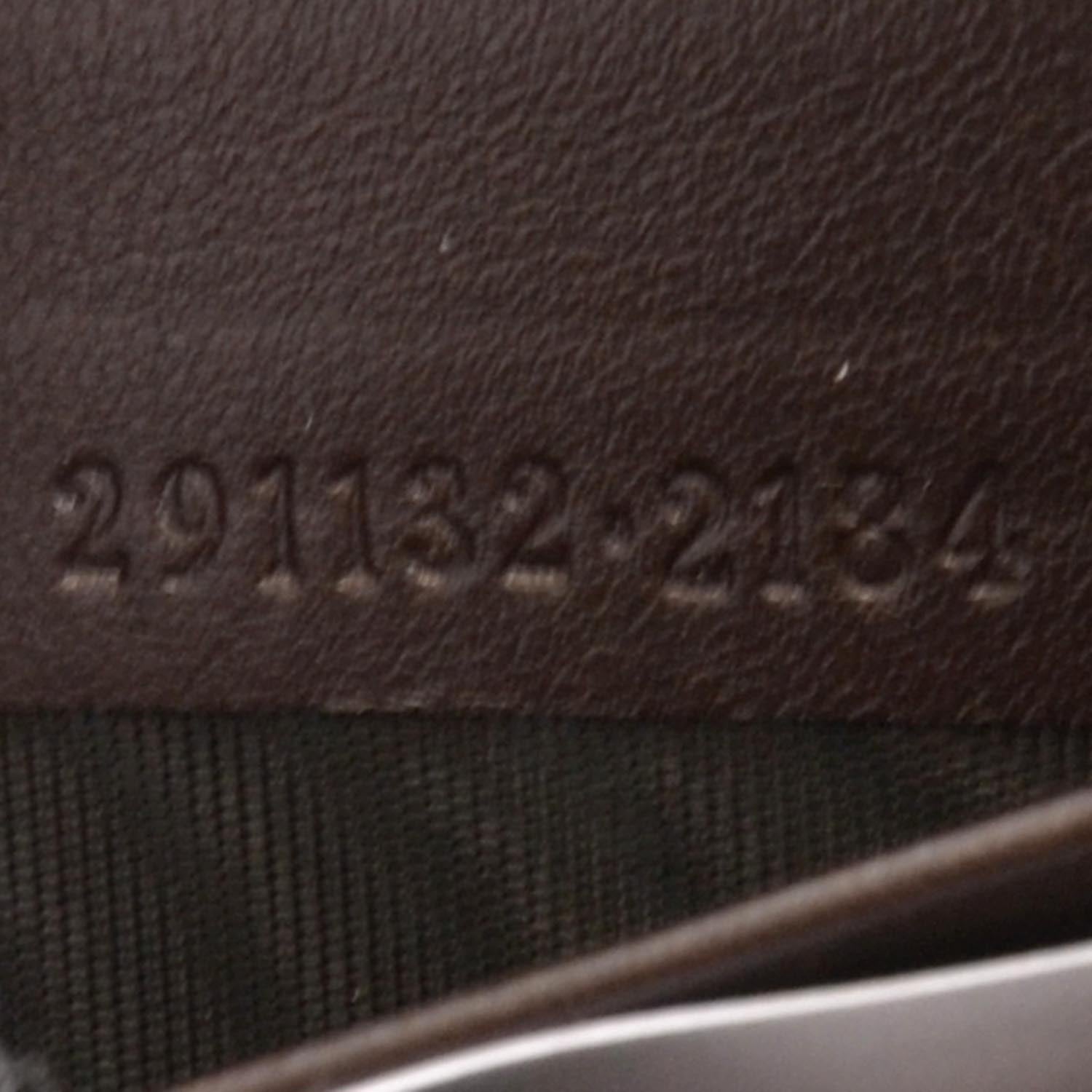 Gucci Monogram Margaux Calfskin Sukey Zip Around Wallet Beige Ebony Cocoa 6 of 7