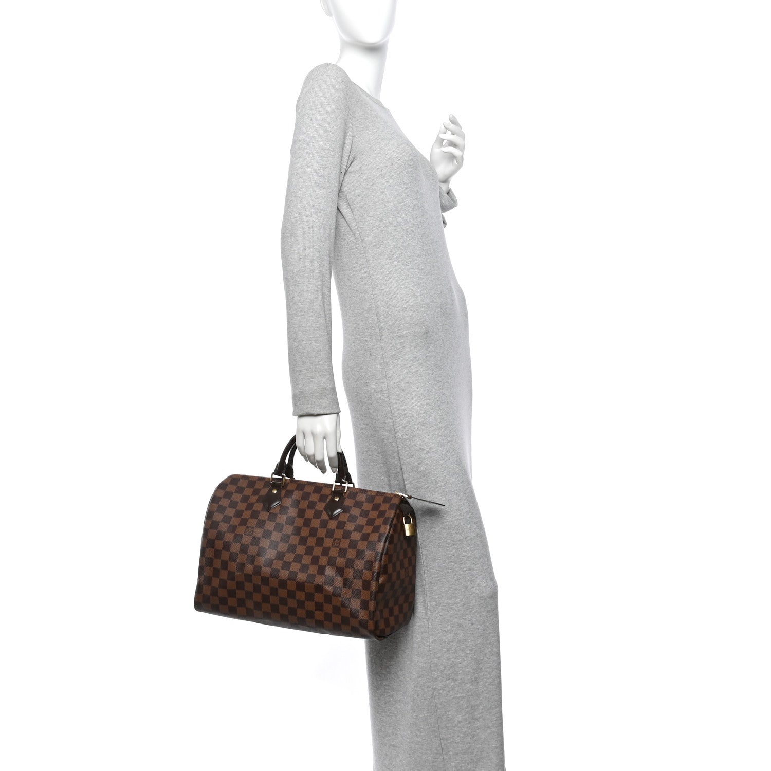 Louis Vuitton Damier Ebene Speedy 35 2 of 10