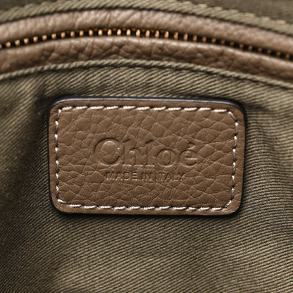 Chloe Calfskin Medium Marcie Satchel Army Green 6 of 9