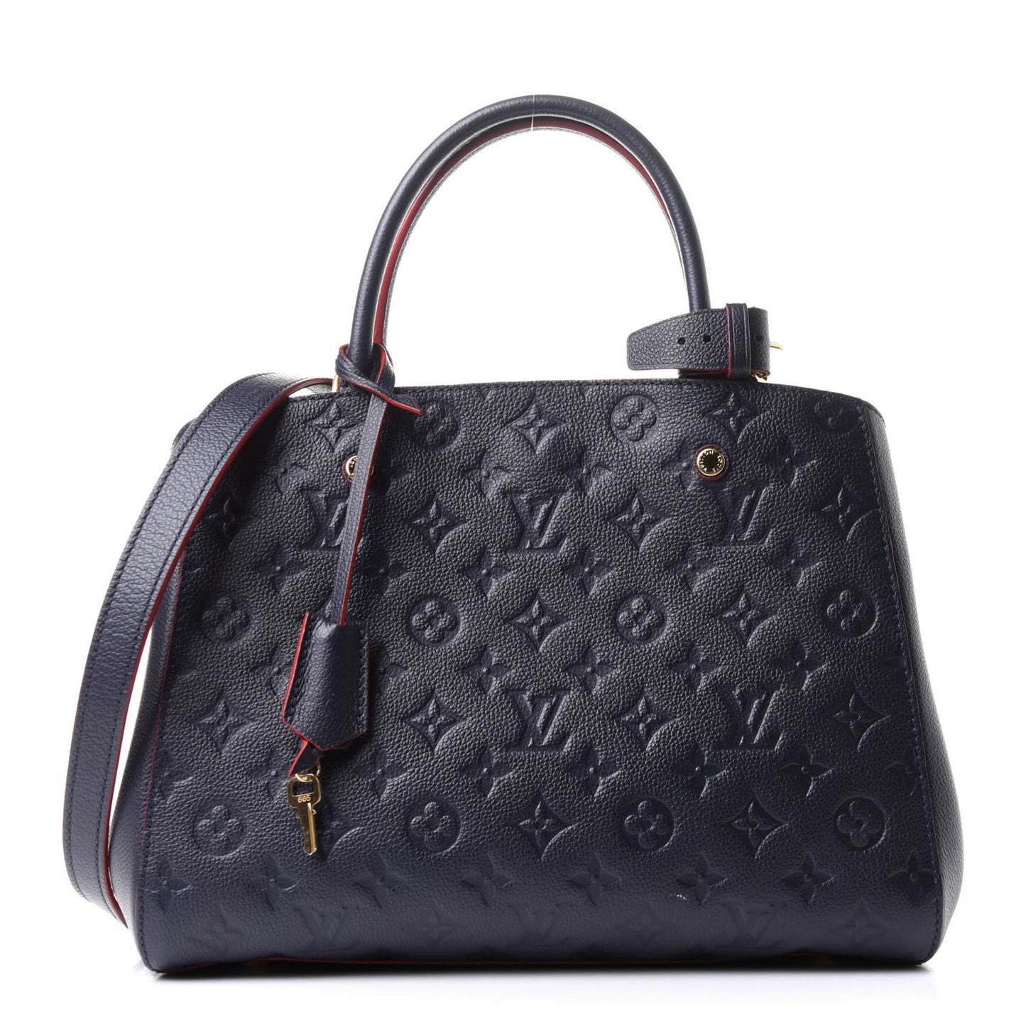Empreinte Montaigne MM Marine Rouge