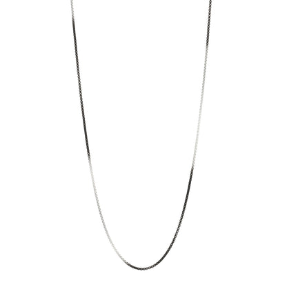 David Yurman Stainless Steel 14K Yellow Gold Bel Aire Ombre Chain Necklace Black White 1 of 3