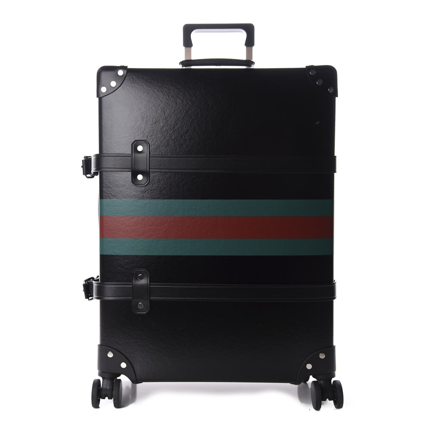 Calfskin Web Globe-Trotter Carry-On Black