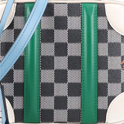 Louis Vuitton Damier Valisette BB Black White 8 of 10