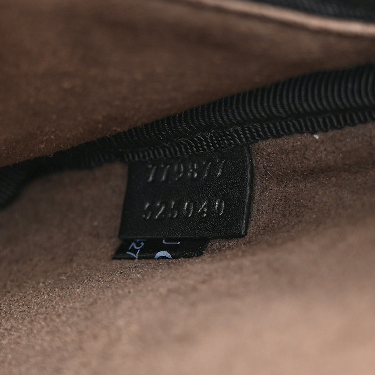 Gucci GG Supreme Monogram Belt Bag Black 7 of 10