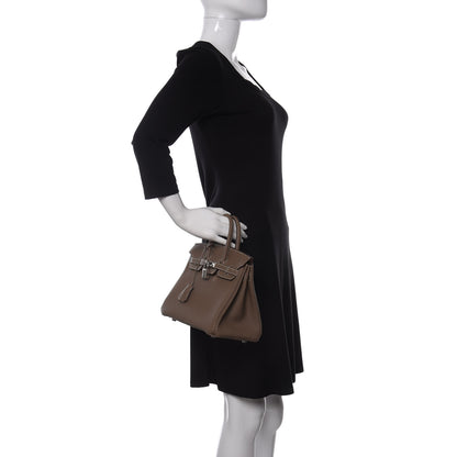 Hermes Togo Birkin 25 Etoupe 2 of 11