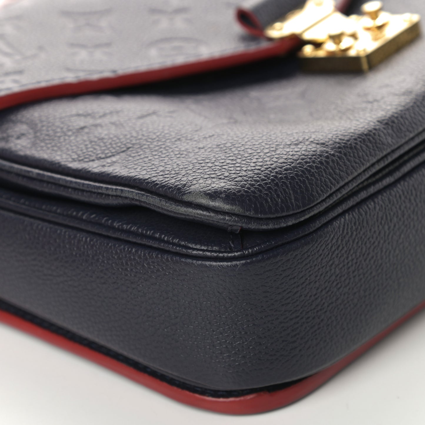 Empreinte Pochette Metis Marine Rouge