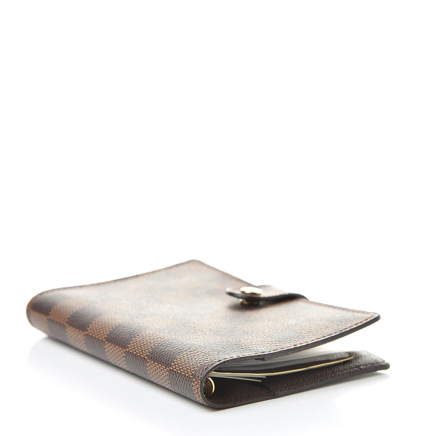 Damier Ebene Small Ring Agenda Cover