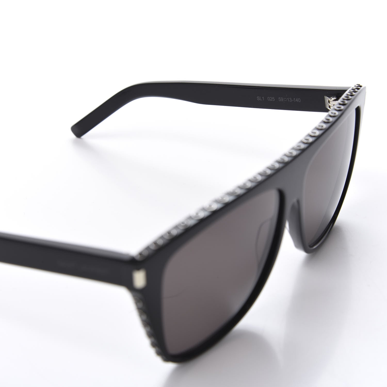 Saint Laurent Studded SL1025 Sunglasses Black 5 of 6