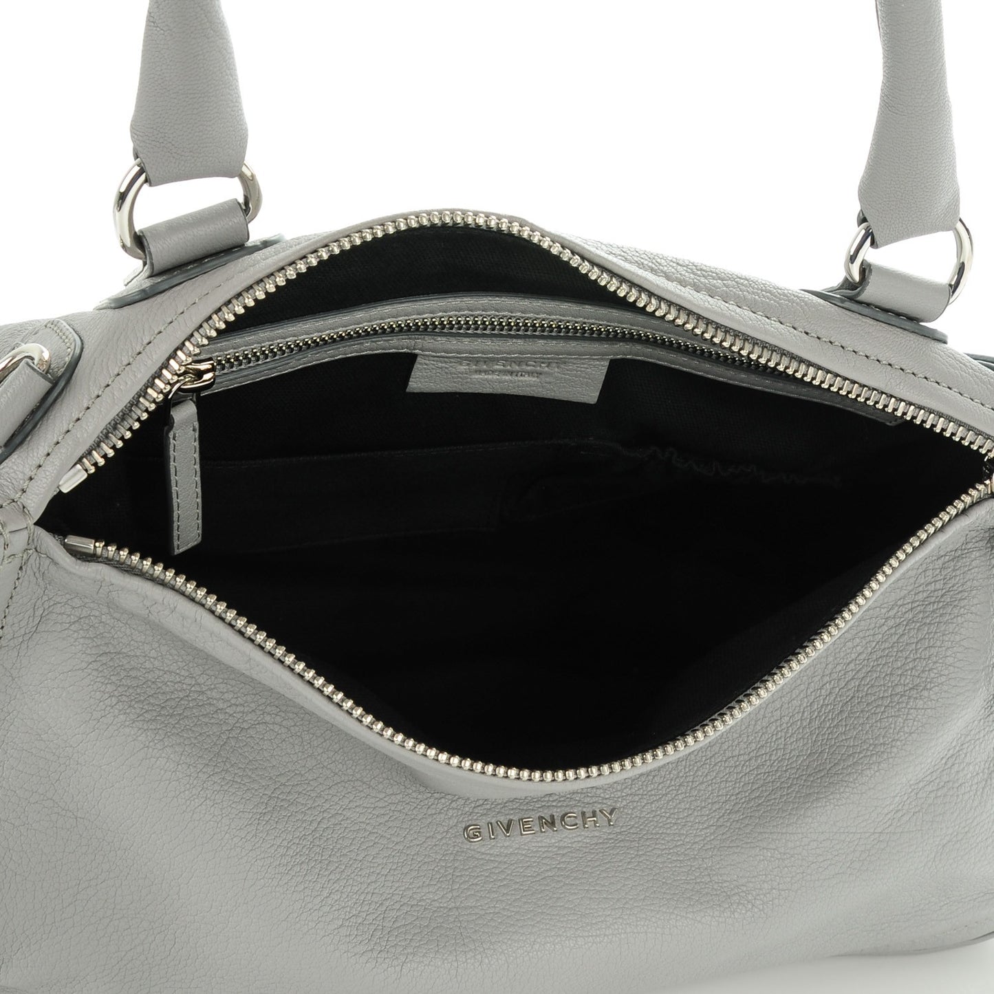 Sugar Goatskin Medium Pandora Pearl Grey