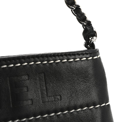 Chanel Lambskin Lax Pochette Black 12 of 12
