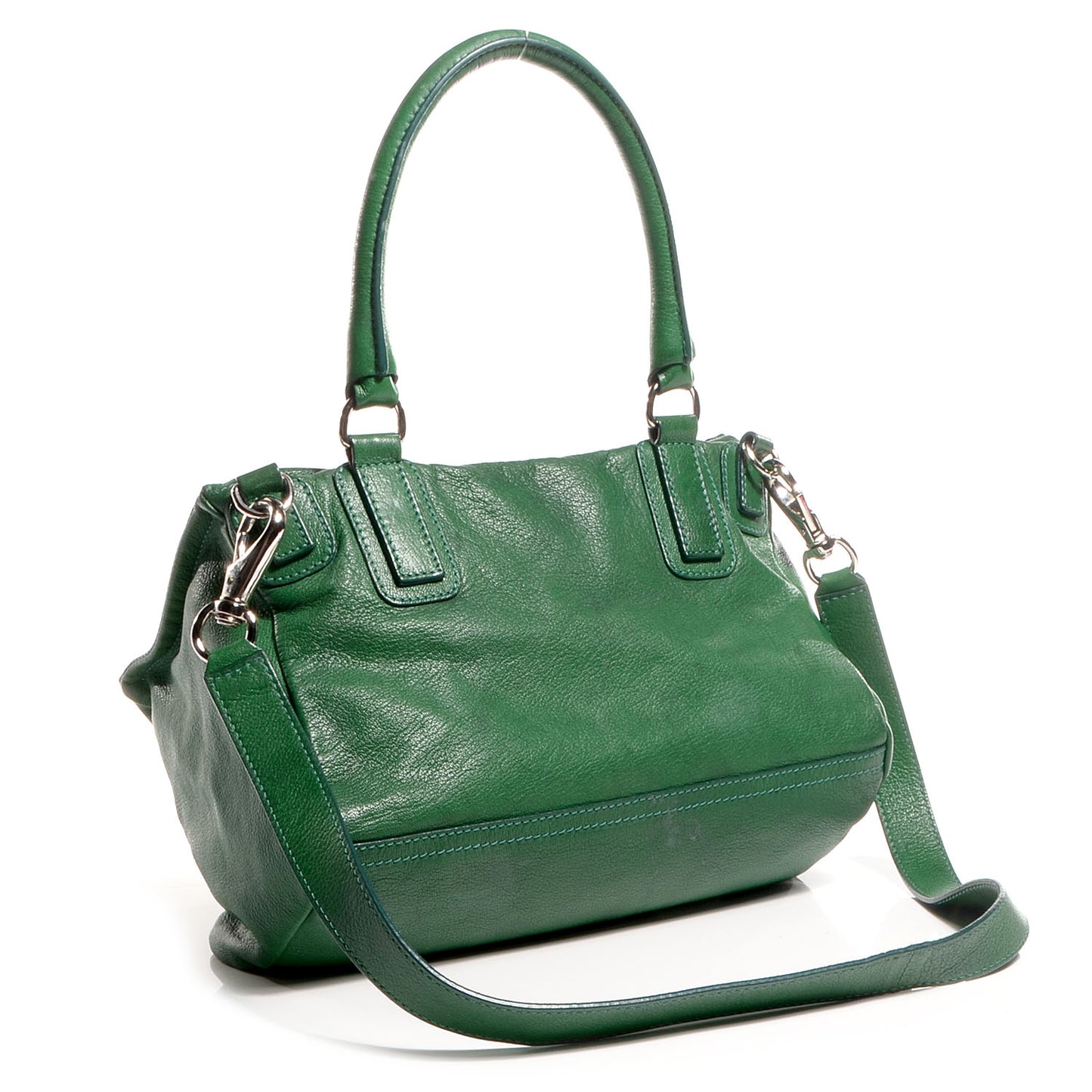 Goatskin Medium Pandora Emerald