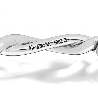 David Yurman Sterling Silver Continuance Center Twist Bracelet 4 of 4