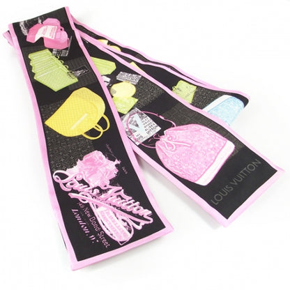 Louis Vuitton Silk Travel Pop Art Bandeau Scarf 1 of 7