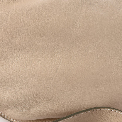 Chloe Calfskin Medium Marcie Round Zip Crossbody Bag Angora Beige 17 of 23