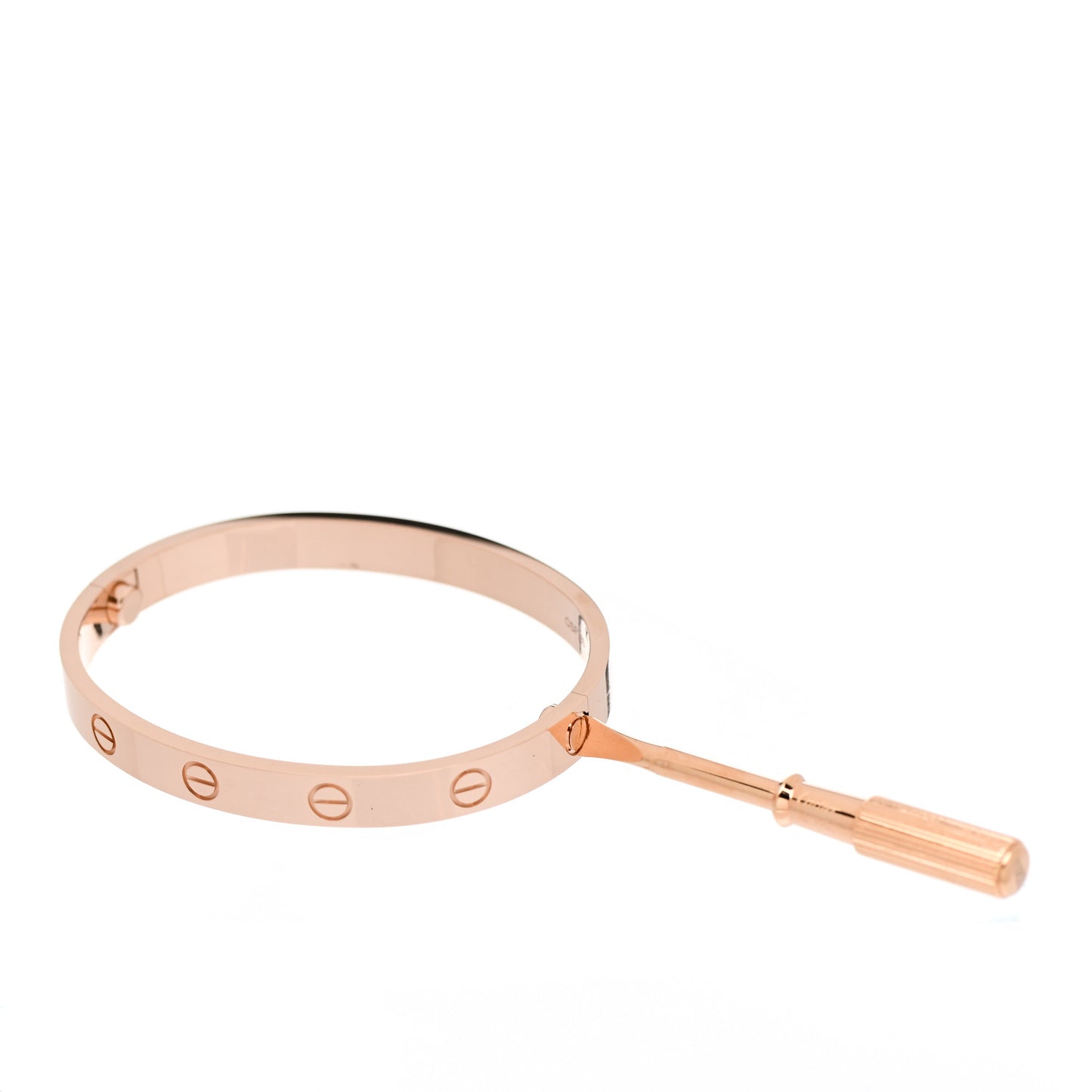 18K Pink Gold LOVE Bracelet 16