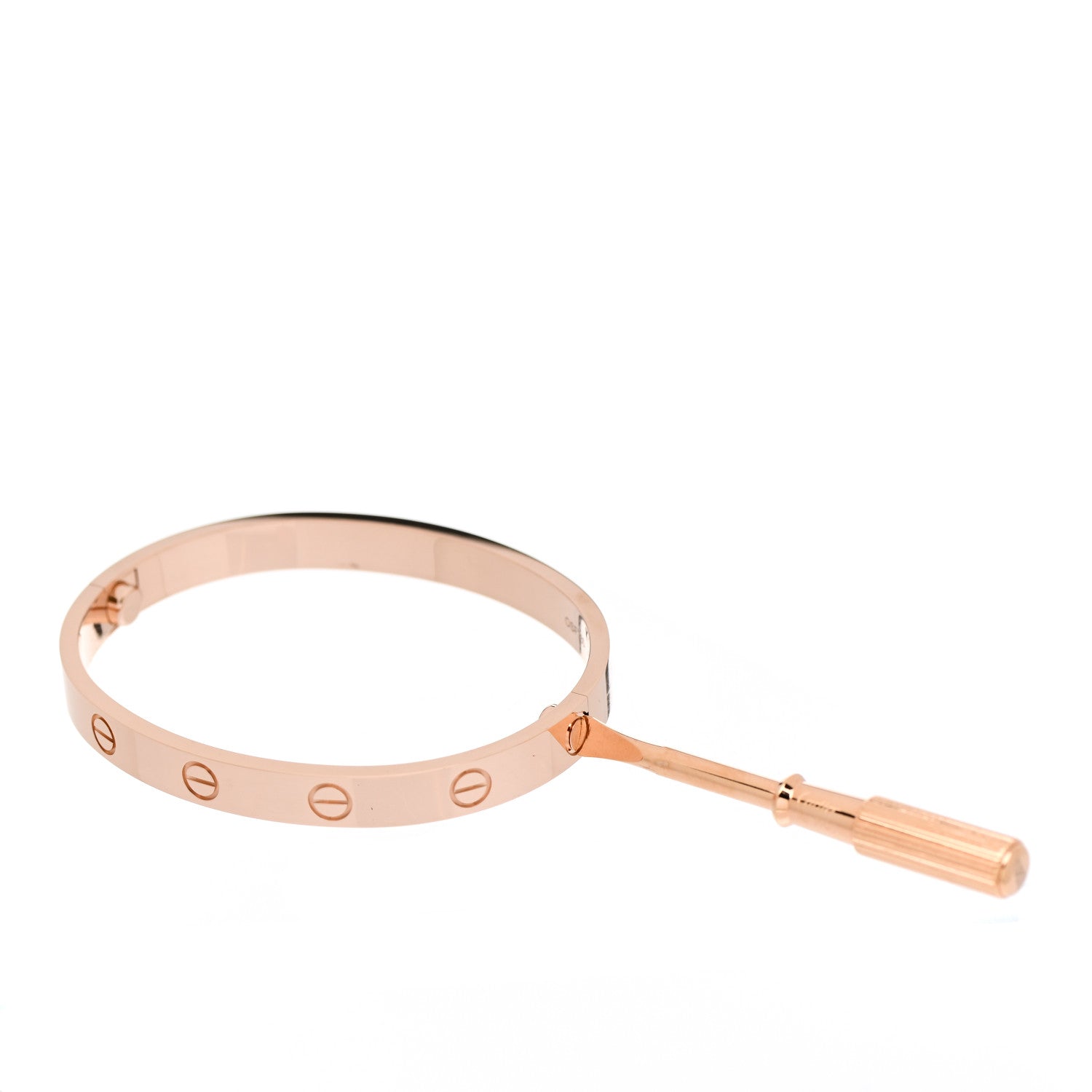 Cartier 18K Pink Gold LOVE Bracelet 16 3 of 6