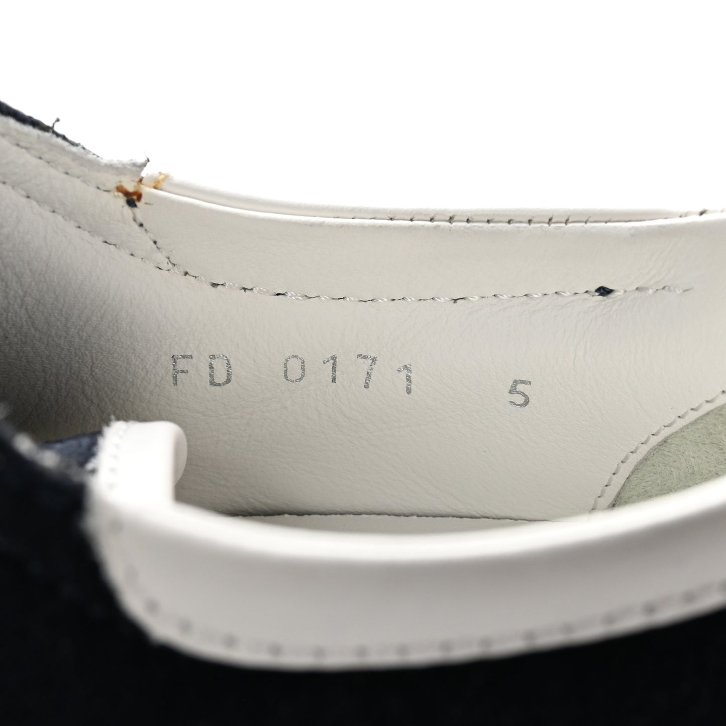 Suede Cotton Team Derby Sneakers 5 Marine