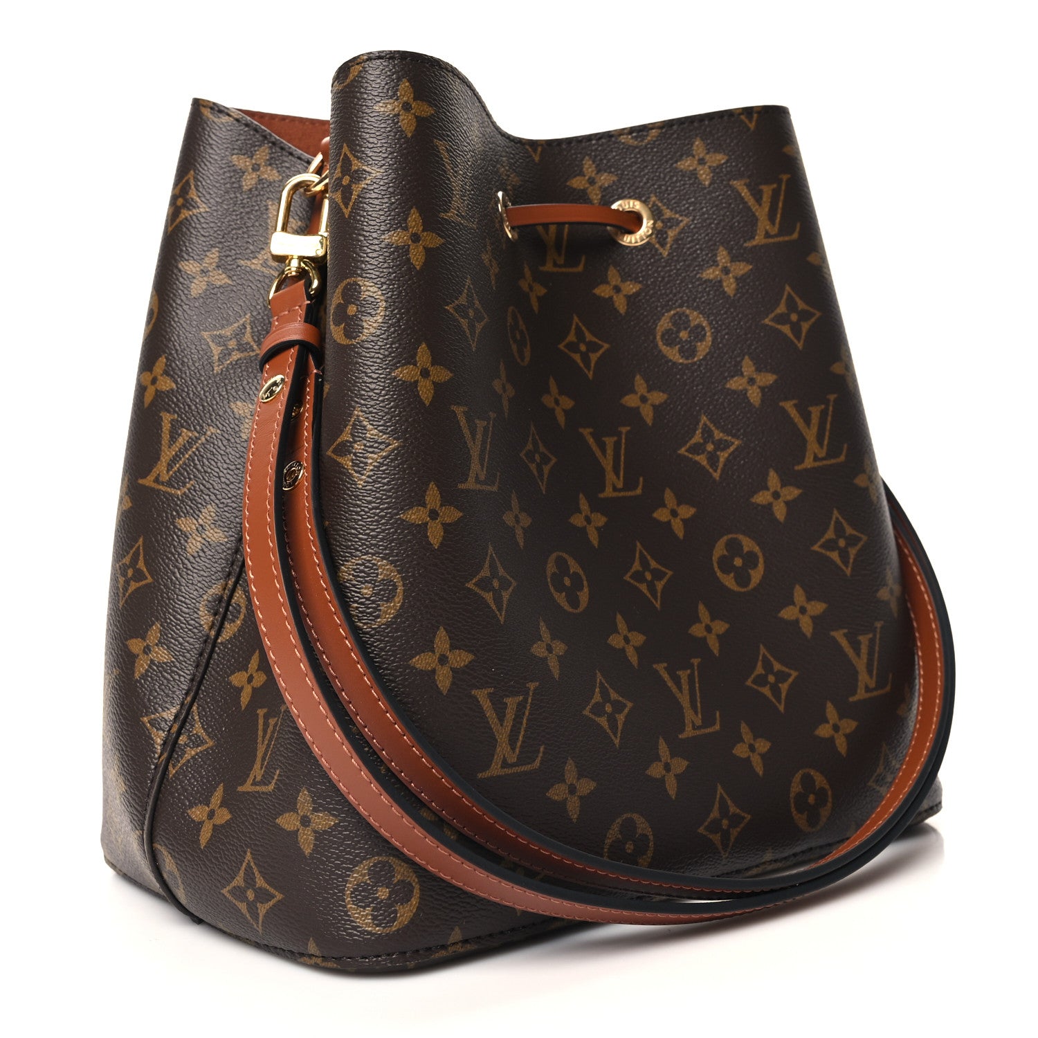 Louis Vuitton Monogram Neonoe MM Caramel 3 of 9