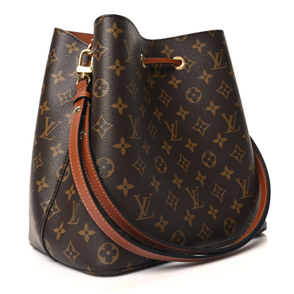 Louis Vuitton Monogram Neonoe MM Caramel 3 of 9